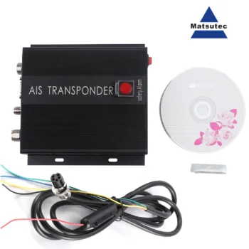 Matsutec HA-102 Marin AIS mottagare och sändare 5 watts CLASS B+ AIS Transponder Dual Channel Support NMEA0183 5Pin